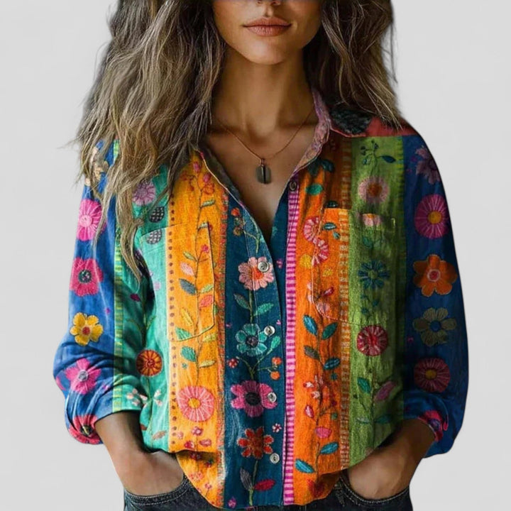 Lorenhilde | Komfortabel Bluse Skjorte