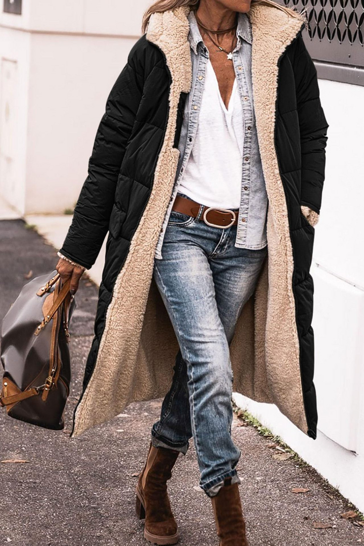 Sasha | Elegant Reversibel Kåpe