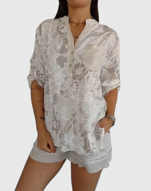 Rhezlynn | Sofistikert Bluse