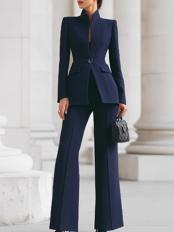 Sharie - Elegant Blazer &amp; Bukse Dress Set