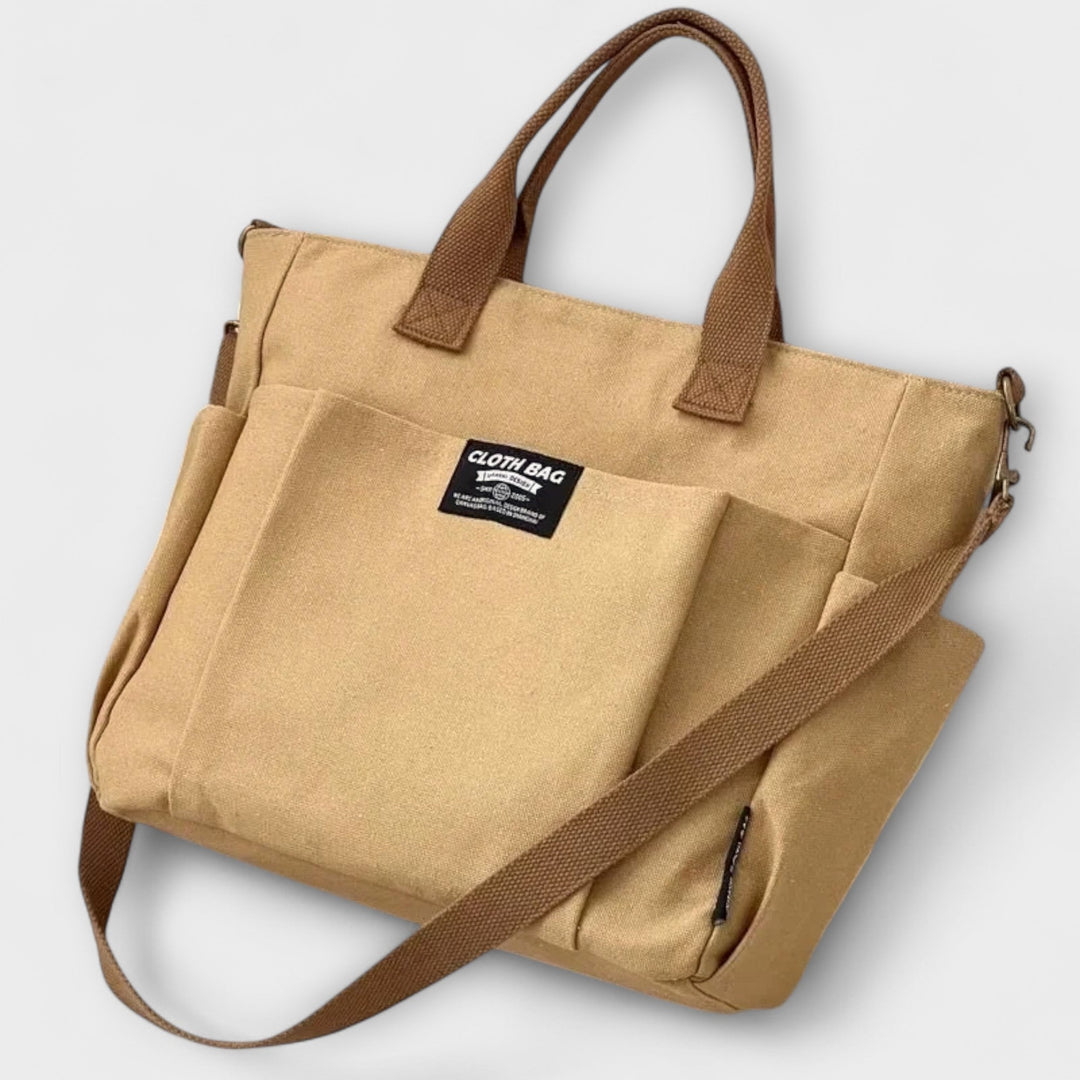 Olivia - Minimalistisk Canvas Tote Bag
