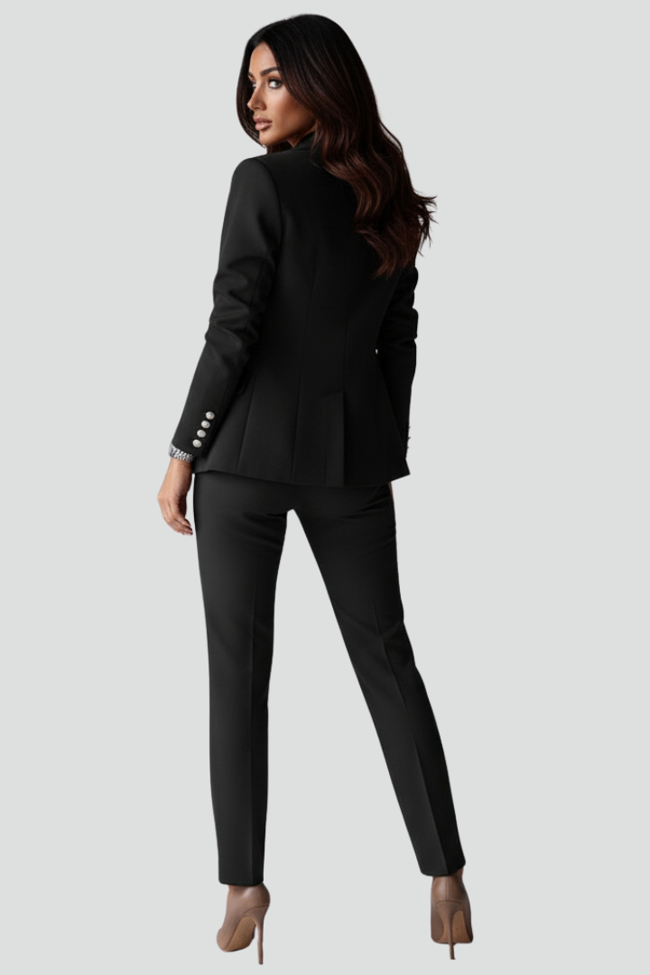 Sydney | Kvinne Tailored Blazer og Bukse Sett