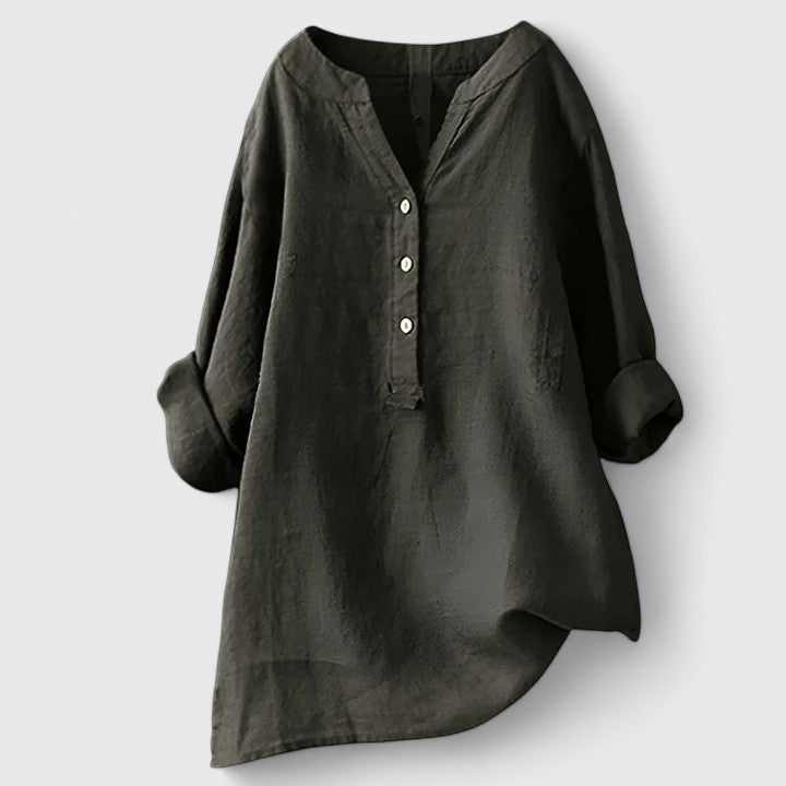 Larienne | Elegant Knappefront Skjorte