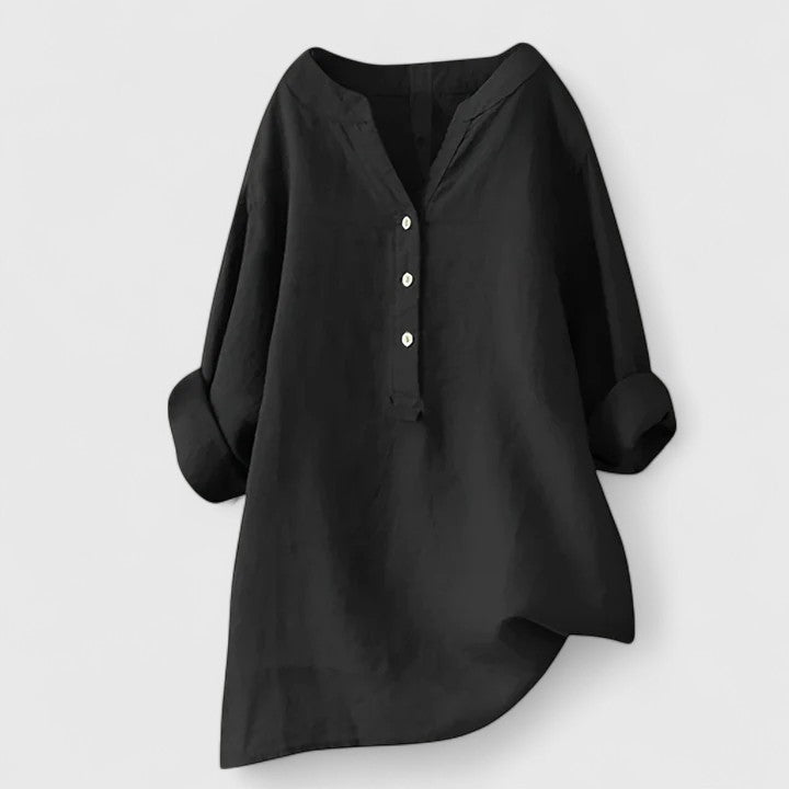 Larienne | Elegant Knappefront Skjorte