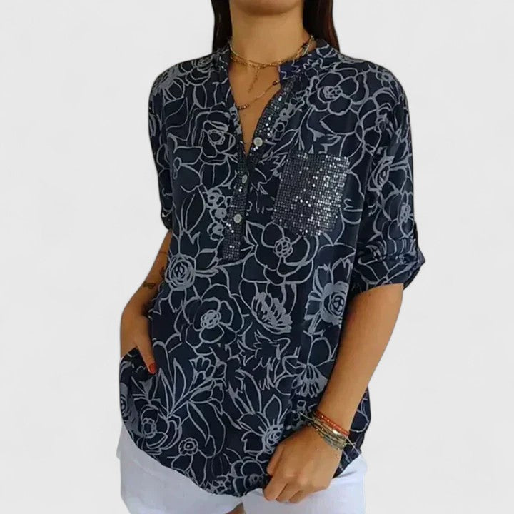 Rhezlynn | Sofistikert Bluse