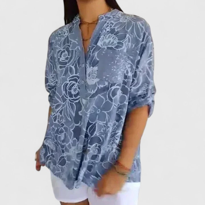 Rhezlynn | Sofistikert Bluse