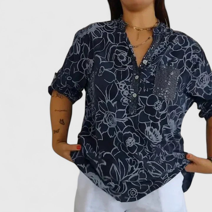 Rhezlynn | Sofistikert Bluse