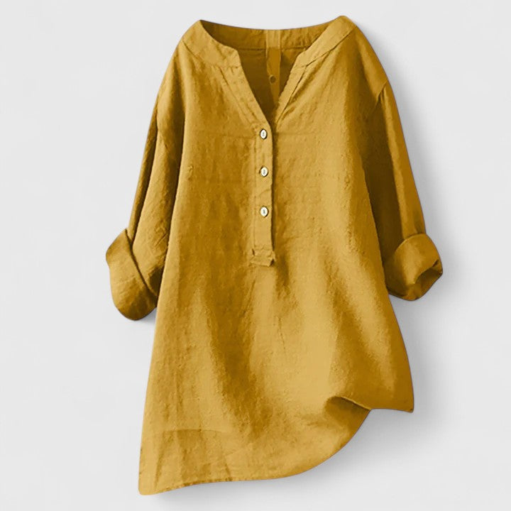 Larienne | Elegant Knappefront Skjorte